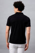 Classic Comfort: Men's 100% Cotton Polo T-shirt Teal Blue